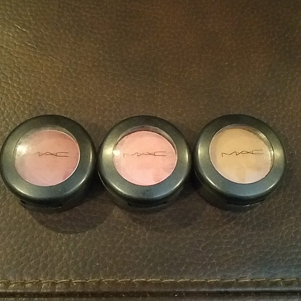 (3) MAC eye shadows